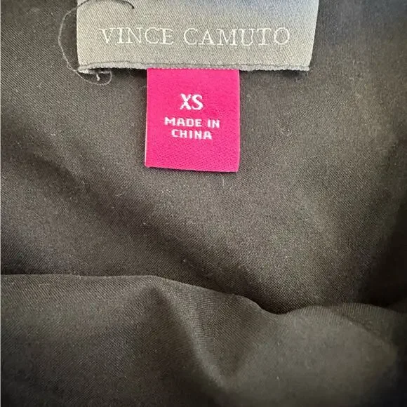 Vince Camuto Black Mini Sequin Cocktail Dress Size XS - Picture 6 of 9